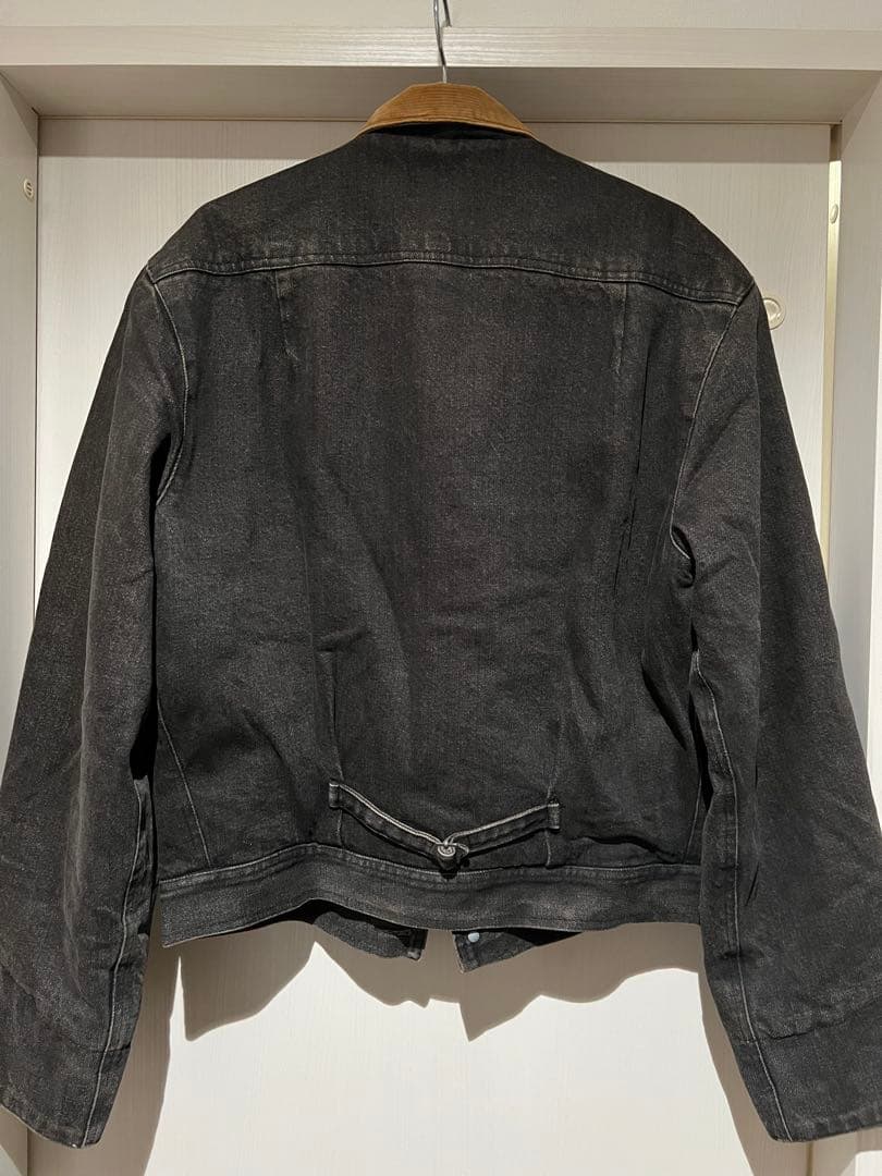 Ralph Lauren ブラックデニム ファイヤーマンジャケット　Mサイズ