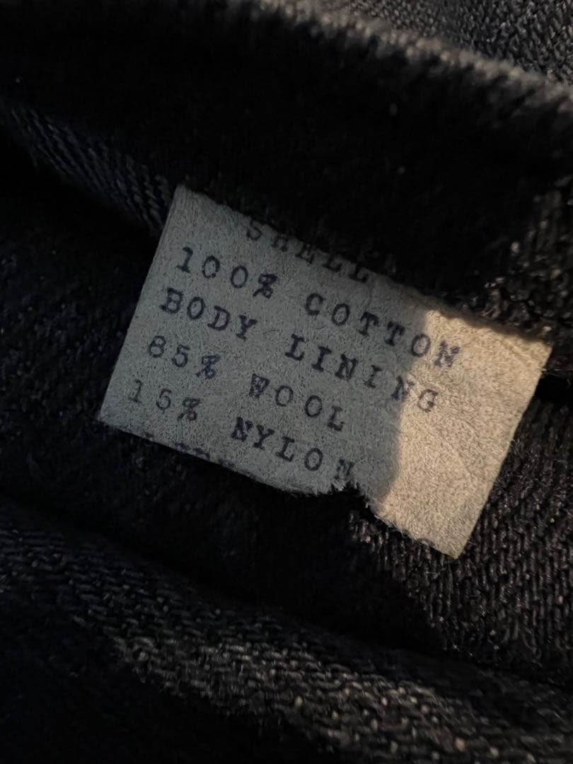 Ralph Lauren ブラックデニム ファイヤーマンジャケット　Mサイズ