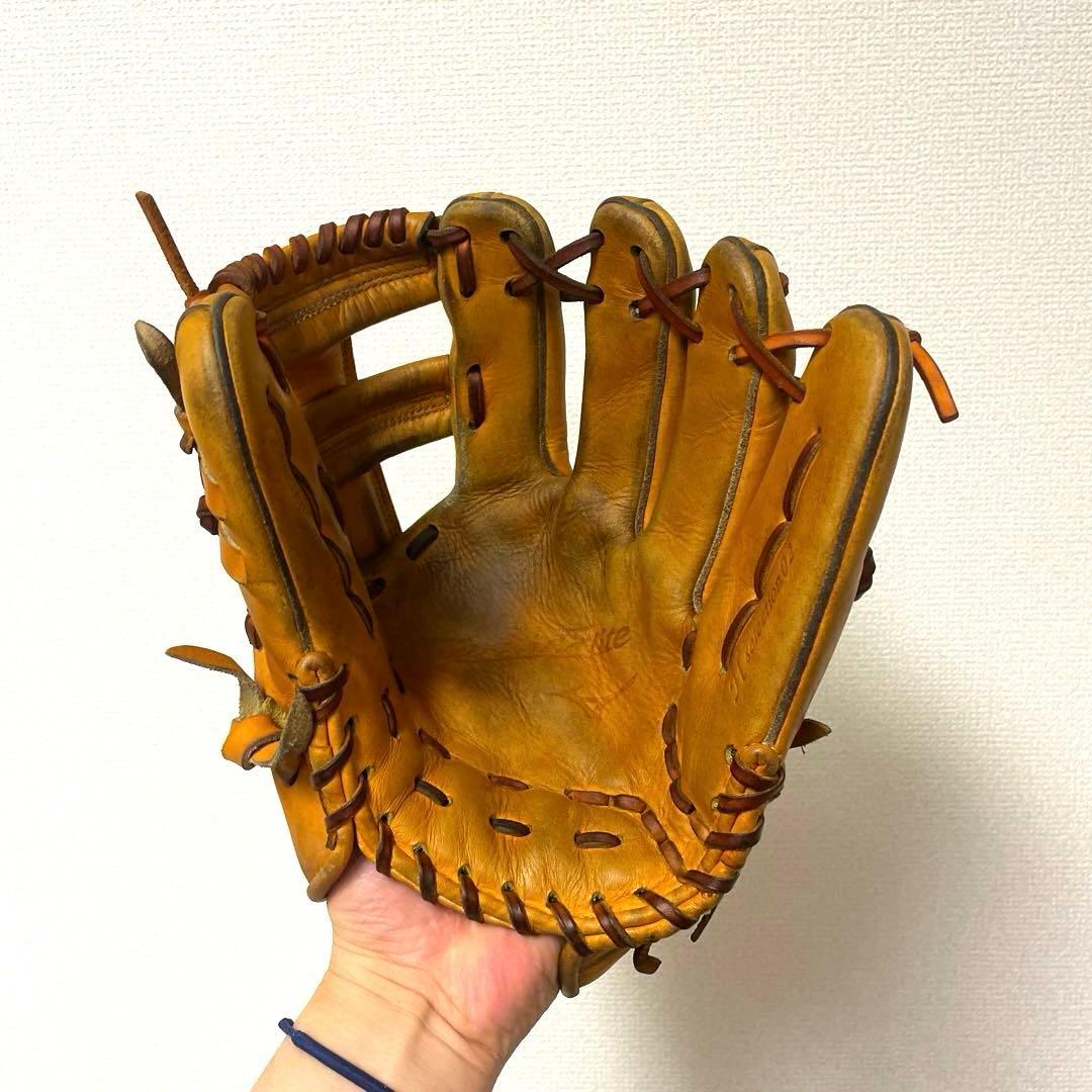 164 ミズノ グローバルエリート 型抜群 即戦力 硬式 内野手用グローブ