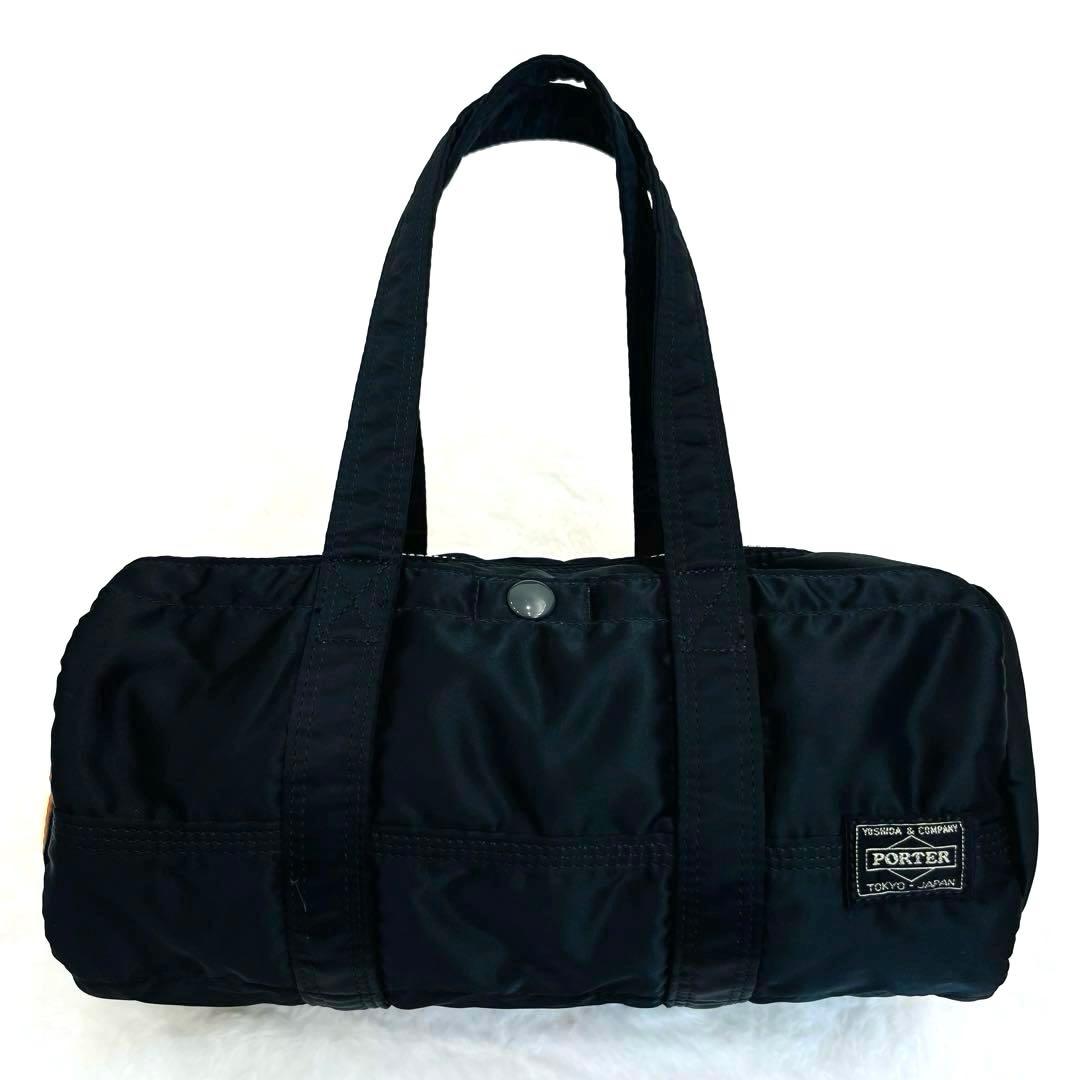 【美品】ポータータンカー ダッフル ミニボストンバッグSサイズ 黒
