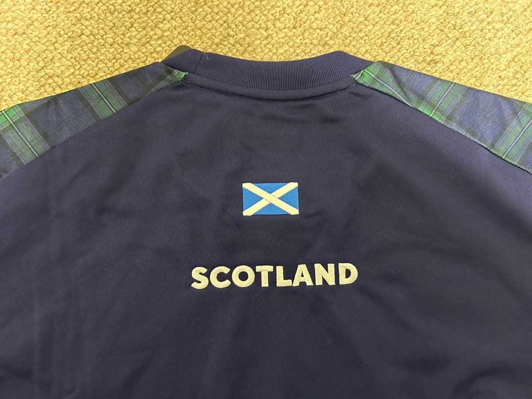 【新品未使用】ラグビー　スコットランド代表　長袖トレーニングシャツ　M