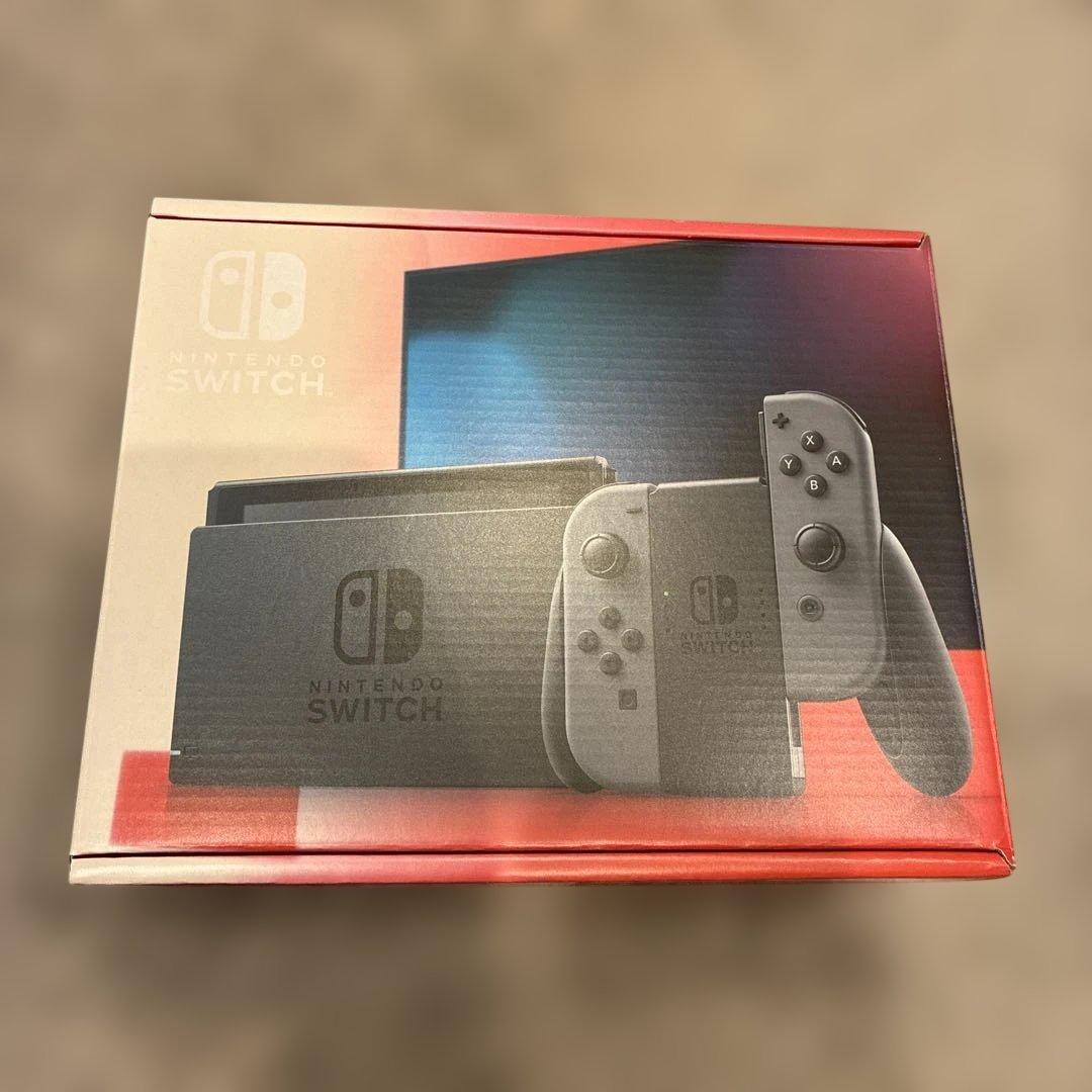 【新品】Nintendo Switch本体 グレー HAC-001