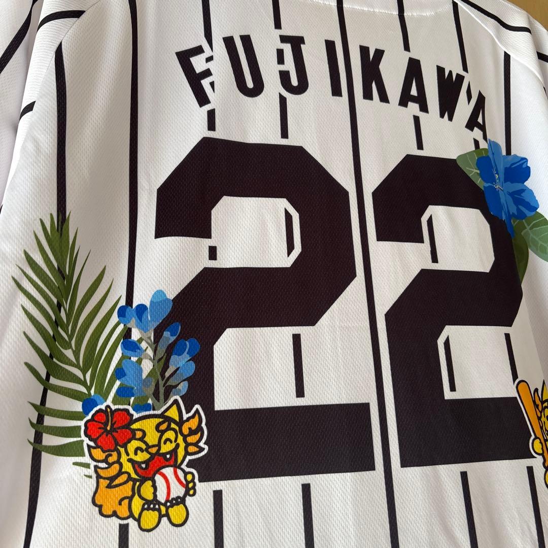 【沖縄限定】宜野座キャンプTigers FUJIKAWA 22番 ユニフォーム