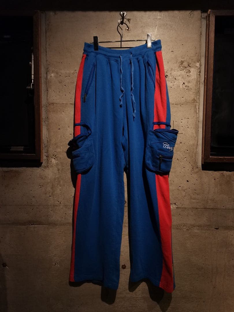 COOGI 刺繍入り トラックジャケット×カーゴパンツ セットアップ