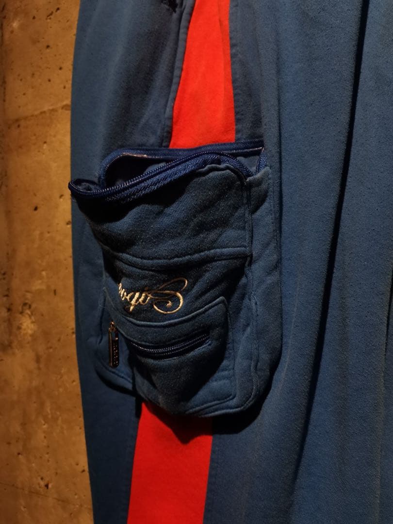 COOGI 刺繍入り トラックジャケット×カーゴパンツ セットアップ