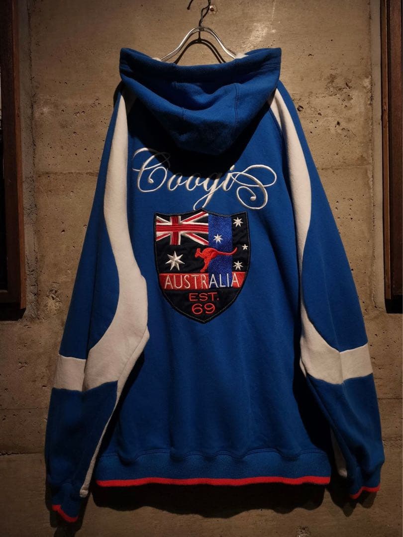 COOGI 刺繍入り トラックジャケット×カーゴパンツ セットアップ