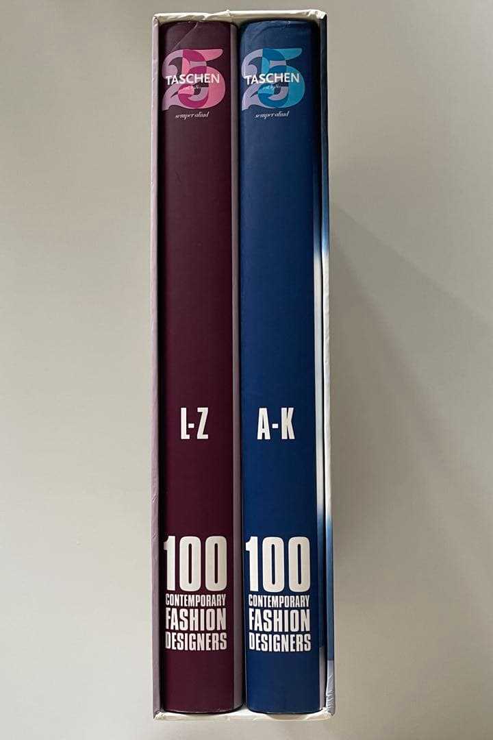 豪華2冊セット　TASCHEN ファッションデザイナー 100人 写真集 希少本