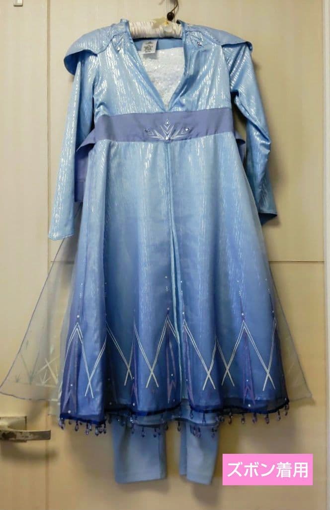 【新品未使用】アナと雪の女王　エルサ　ドレス　ディズニーストア