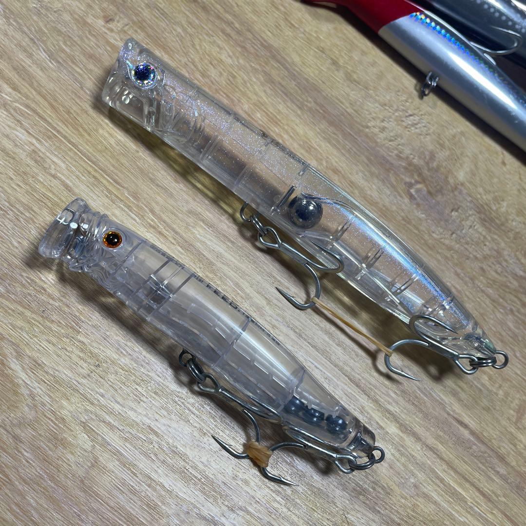 青物プラグセット　ミノーポッパーダイペン　7点セット