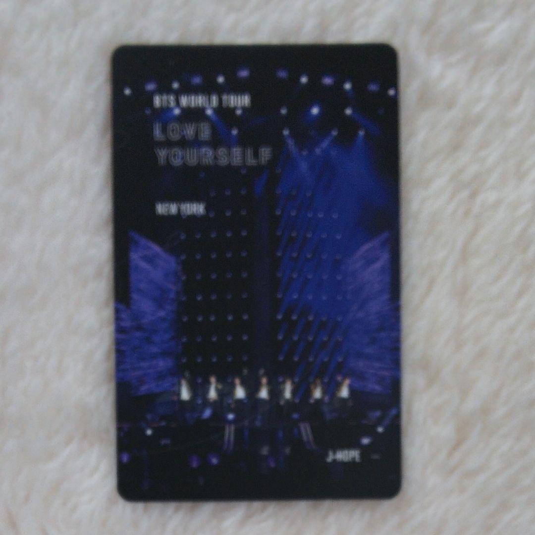 BTS LYS ニューヨーク ブルーレイ J-HOPE ホソク トレカ 公式