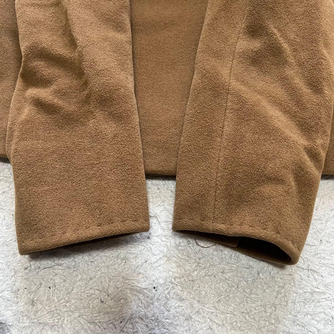 マックスマーラ カシミヤ アンゴラ ピーコート キャメル 42サイズ XL