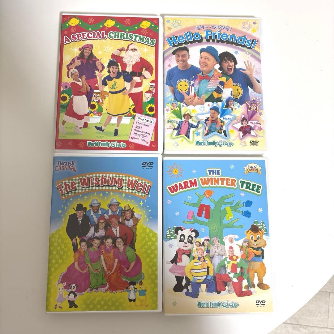 DWE WFC ディズニー英語 DVD 4枚セット