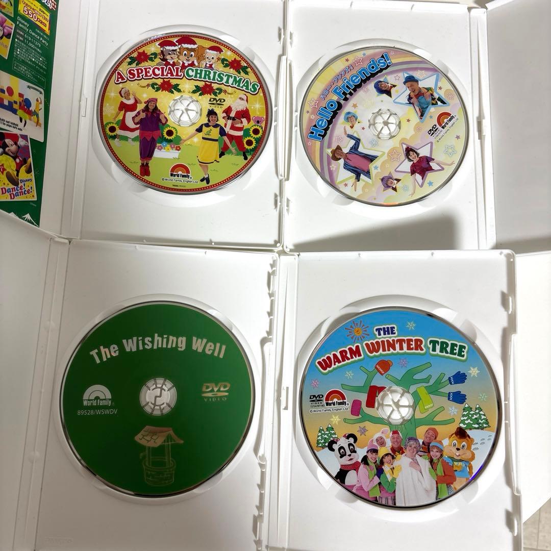 DWE WFC ディズニー英語 DVD 4枚セット