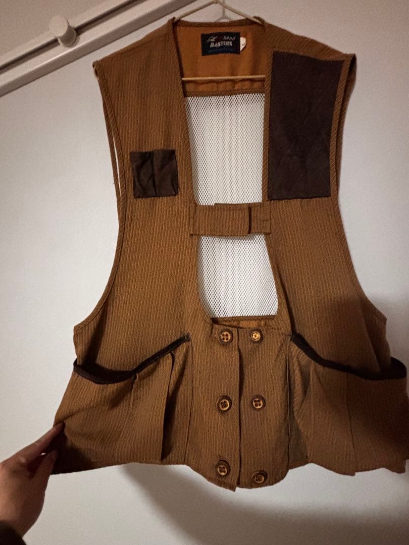 Redhead Masters フィッシングベスト ブラウン