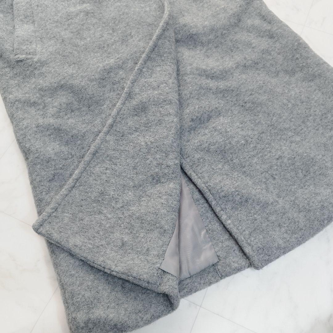 新品　未使用　タグ付き　アングリッド　スライバーチェスターロングコート　23AW