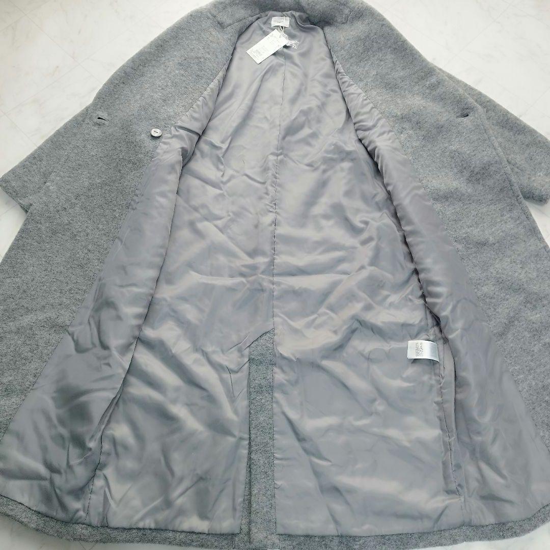 新品　未使用　タグ付き　アングリッド　スライバーチェスターロングコート　23AW