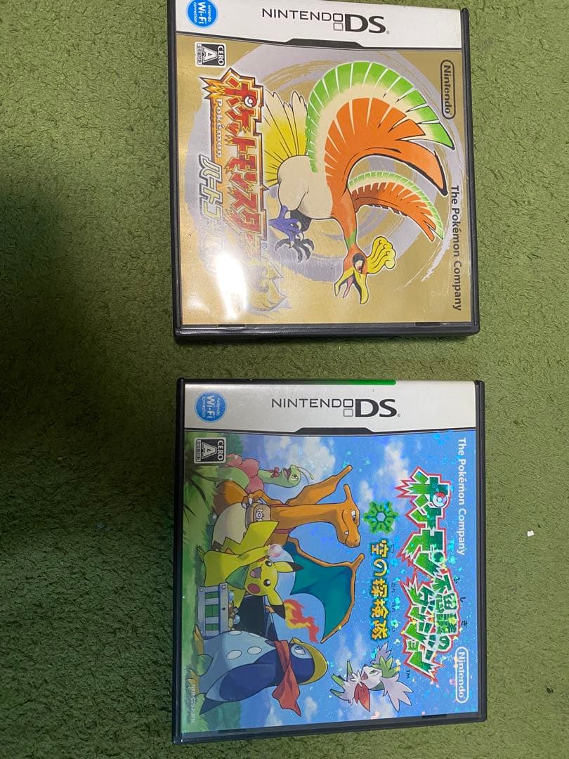 ポケットモンスターハートゴールド　ポケモン不思議のダンジョン空の探検隊2本セット