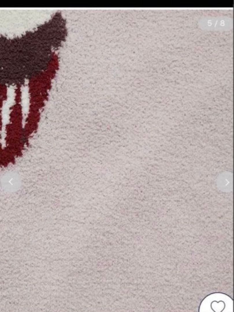 新品 ジェラートピケ モチーフジャガードブランケット いちご カップケーキ