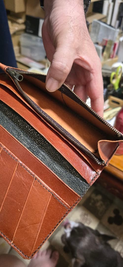 エレファントレザー長財布