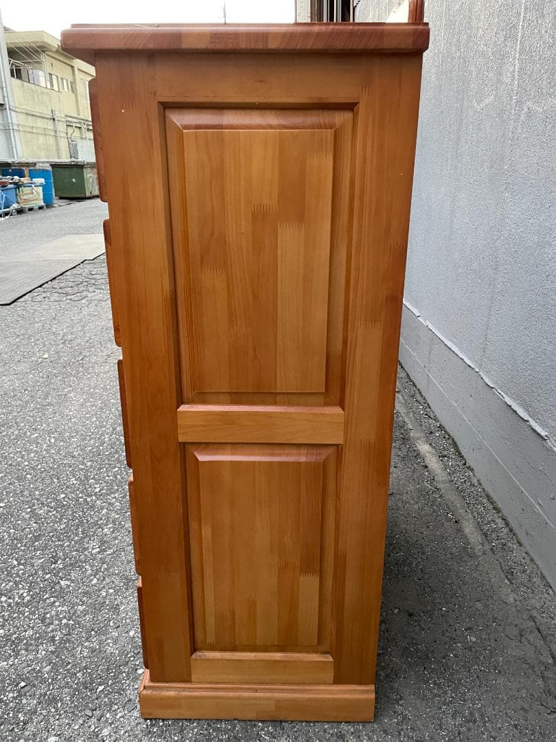 ★ 木製 バレンシア チェスト タイル パイン 箪笥 タンス 北欧 風 引出