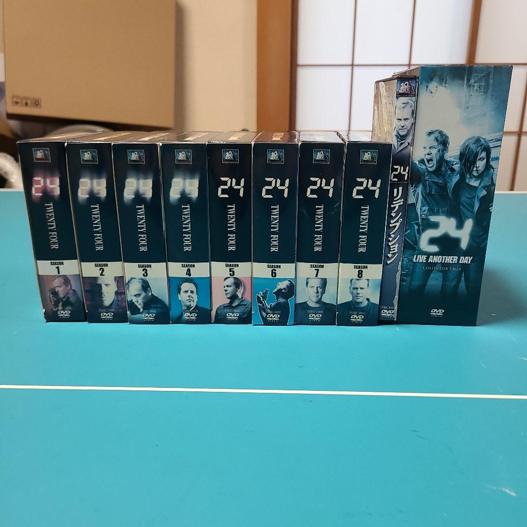 24 DVD セット 全9シーズン + LIVE ANOTHER DAY