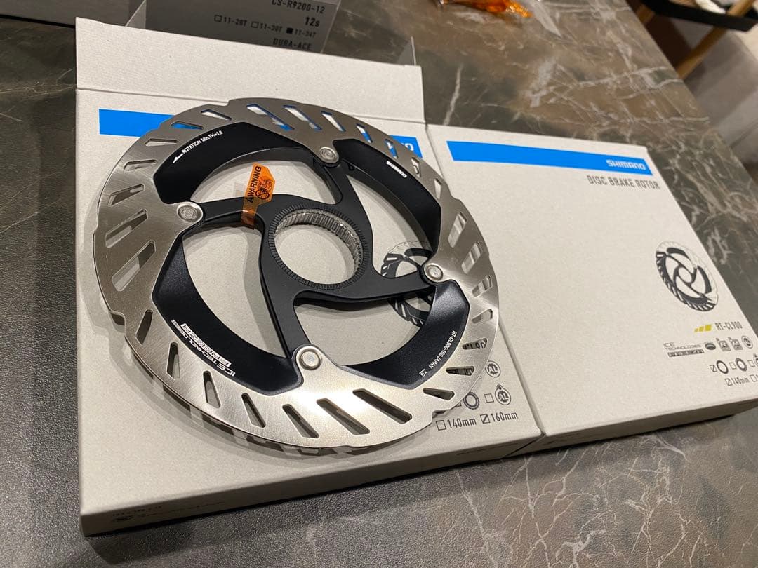 新品未使用　SHIMANO RT-CL900 140mm 160mm セット