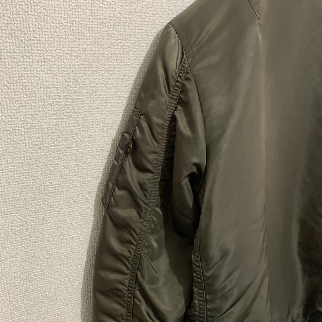 ALPHA MA-1ジャケット 20004-276 レプリカグレー　XS