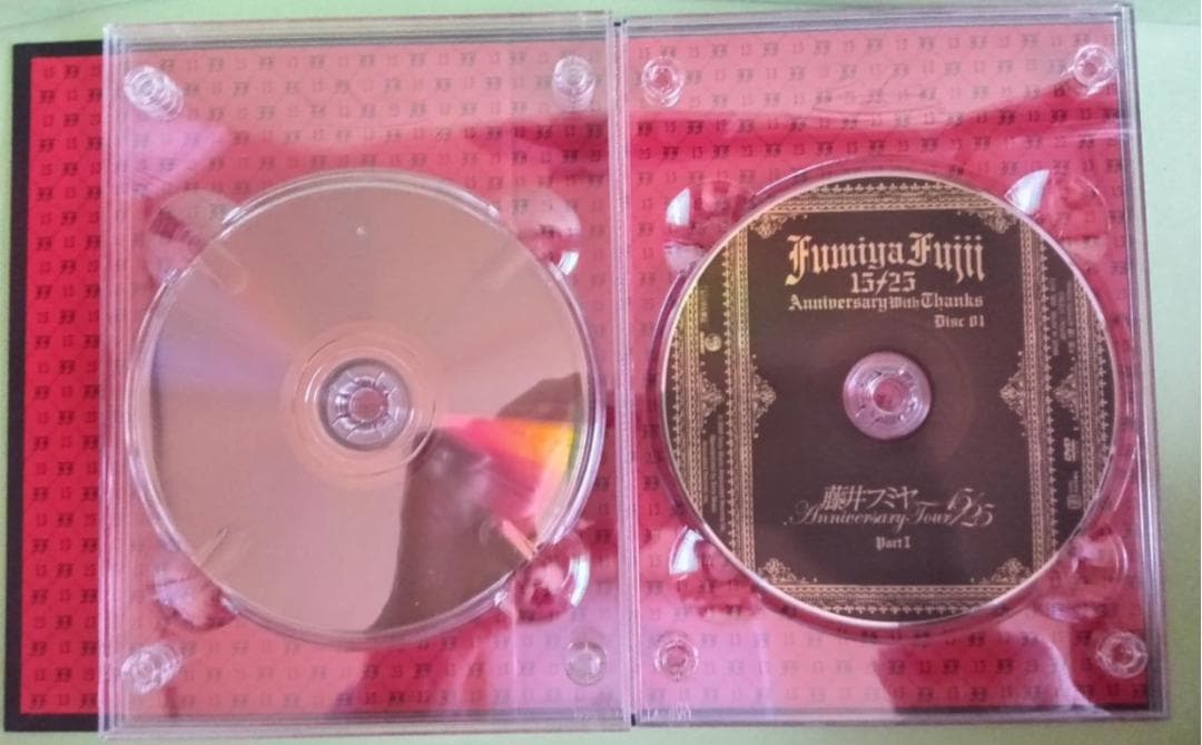 藤井フミヤ15/25 ANNIVERSARY  LIVE DVD BOX5枚組