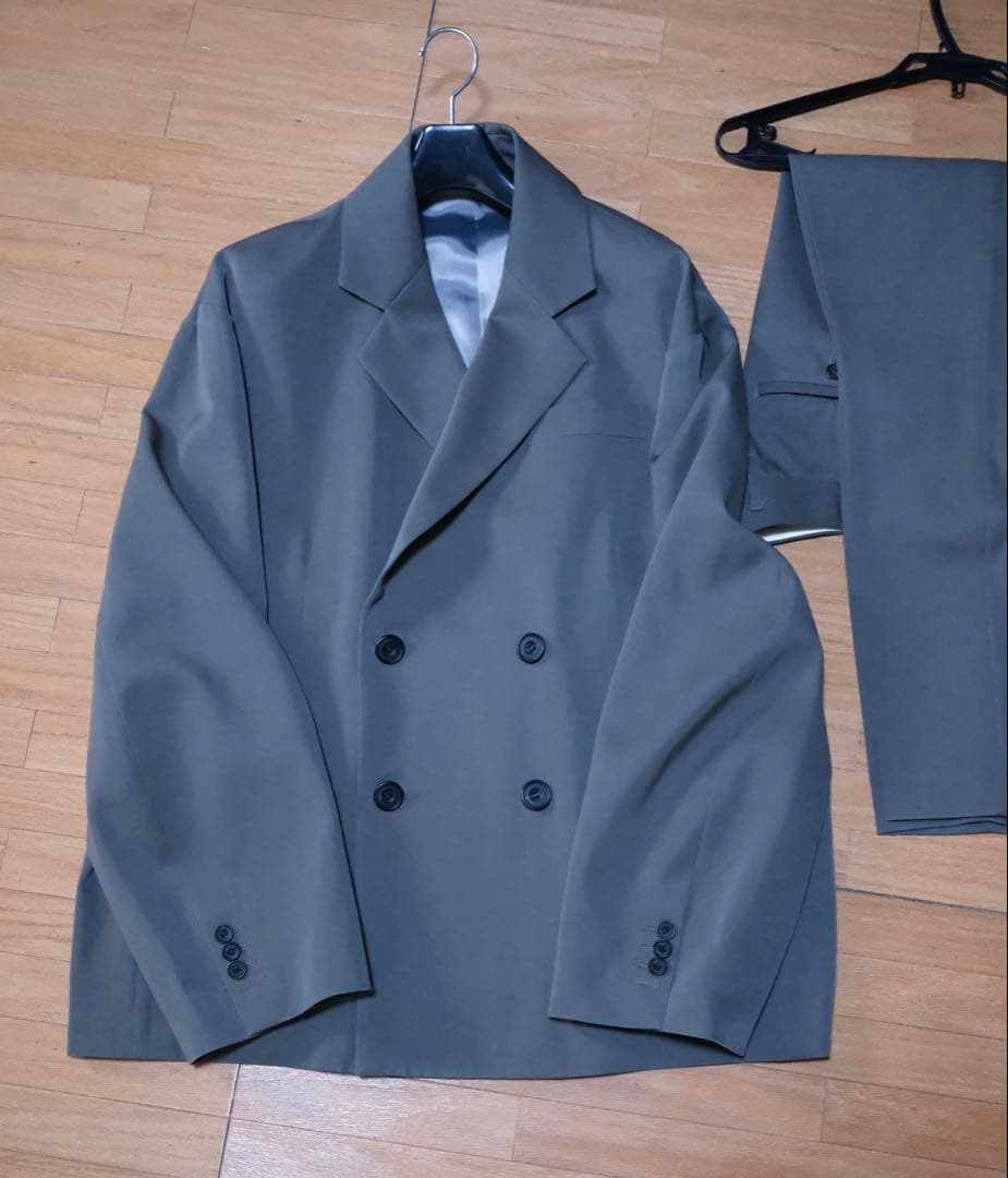 ssstein OVERSIZEDDOUBLE BREASTEDセットアップ