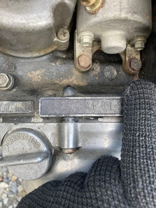 最終値下げ！直接受け渡し限定Z250FT前期型 訳ありエンジン