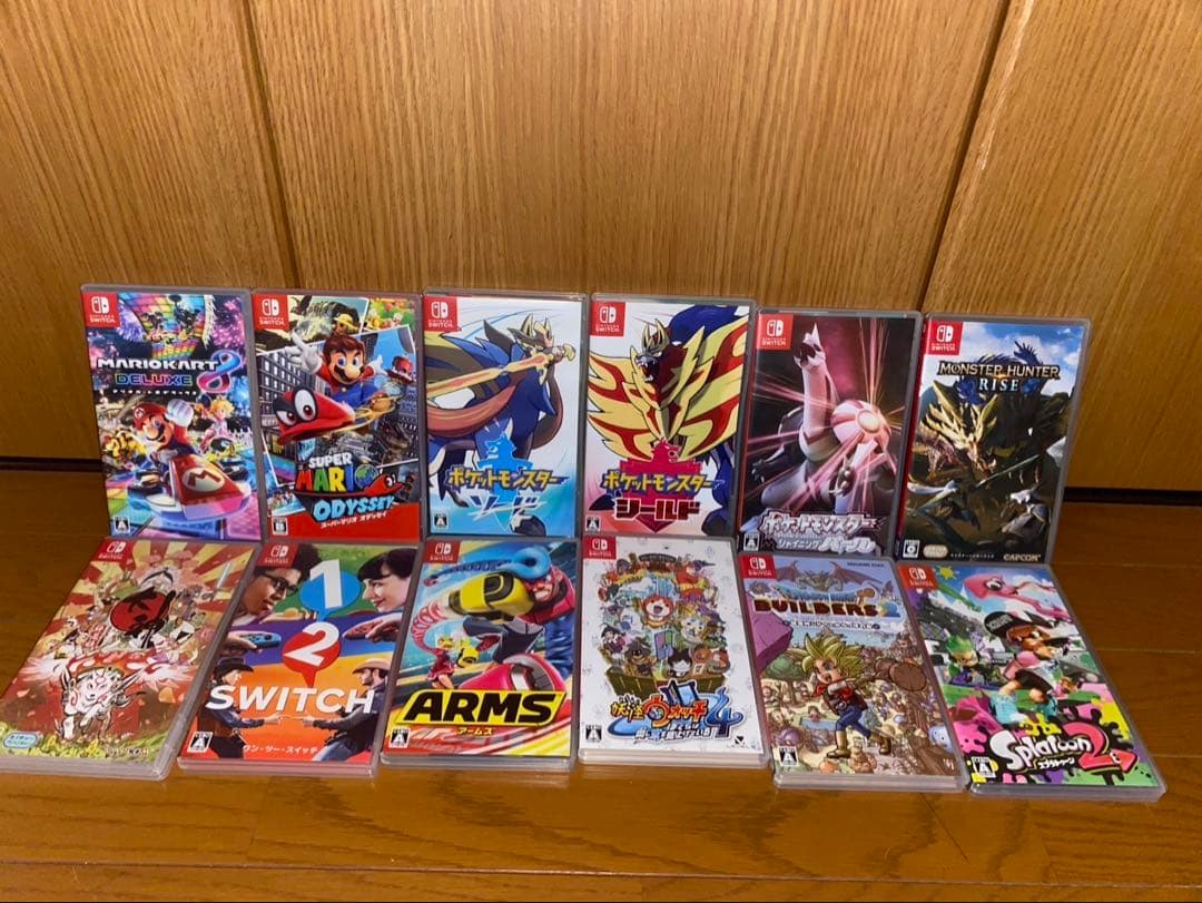 Nintendo Switch ソフト　まとめ売り　12本 パッケージ付き