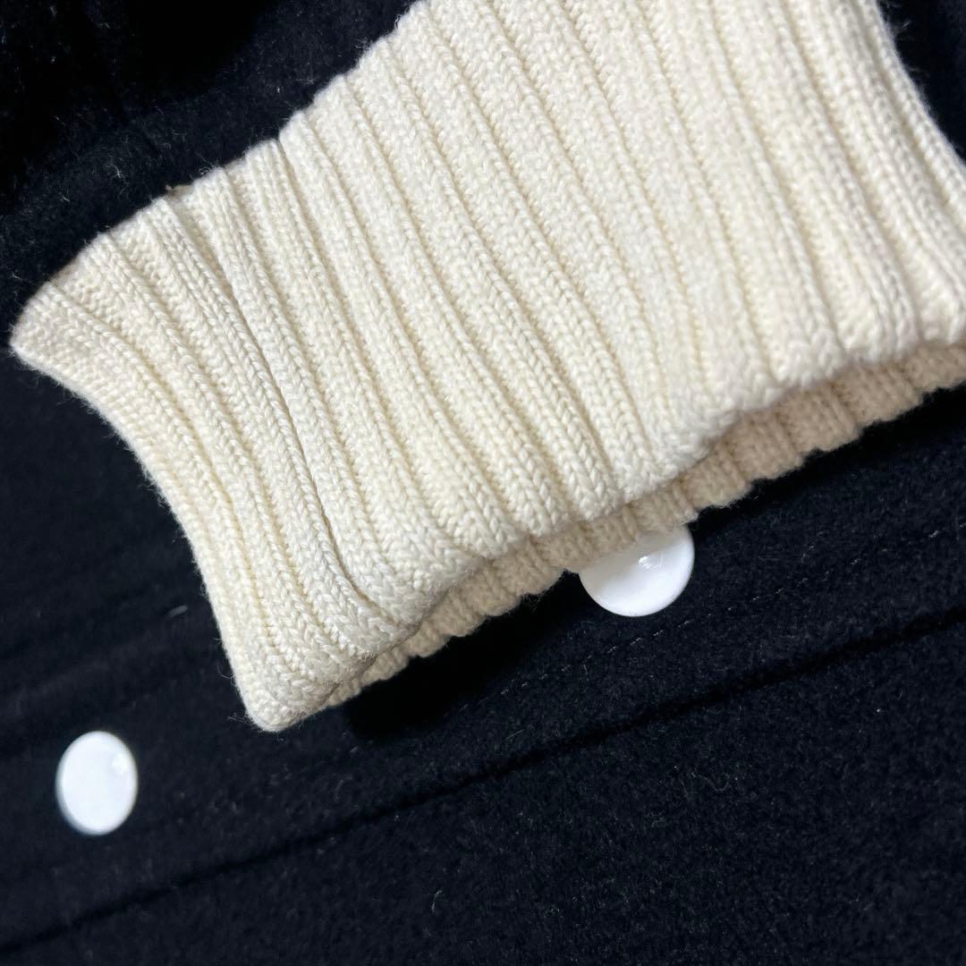 【希少】courrèges 21 スタジャン　ブルゾン　レディース　40 韓国