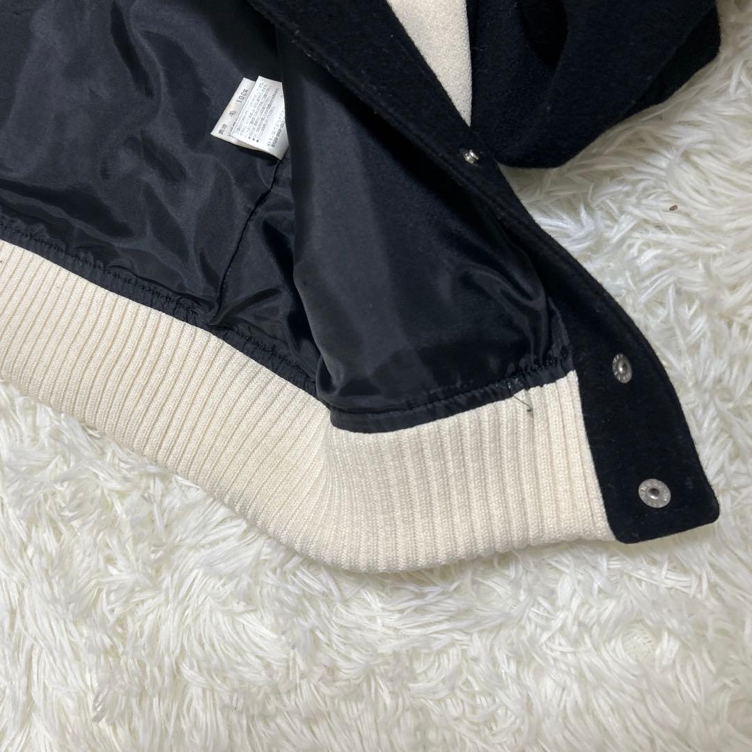 【希少】courrèges 21 スタジャン　ブルゾン　レディース　40 韓国