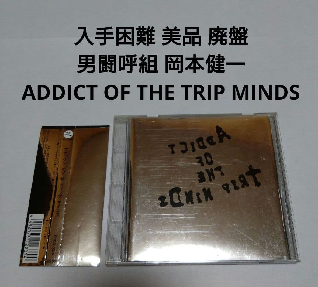 美品 廃盤 男闘呼組 岡本健一 ADDICT OF THE TRIP MINDS
