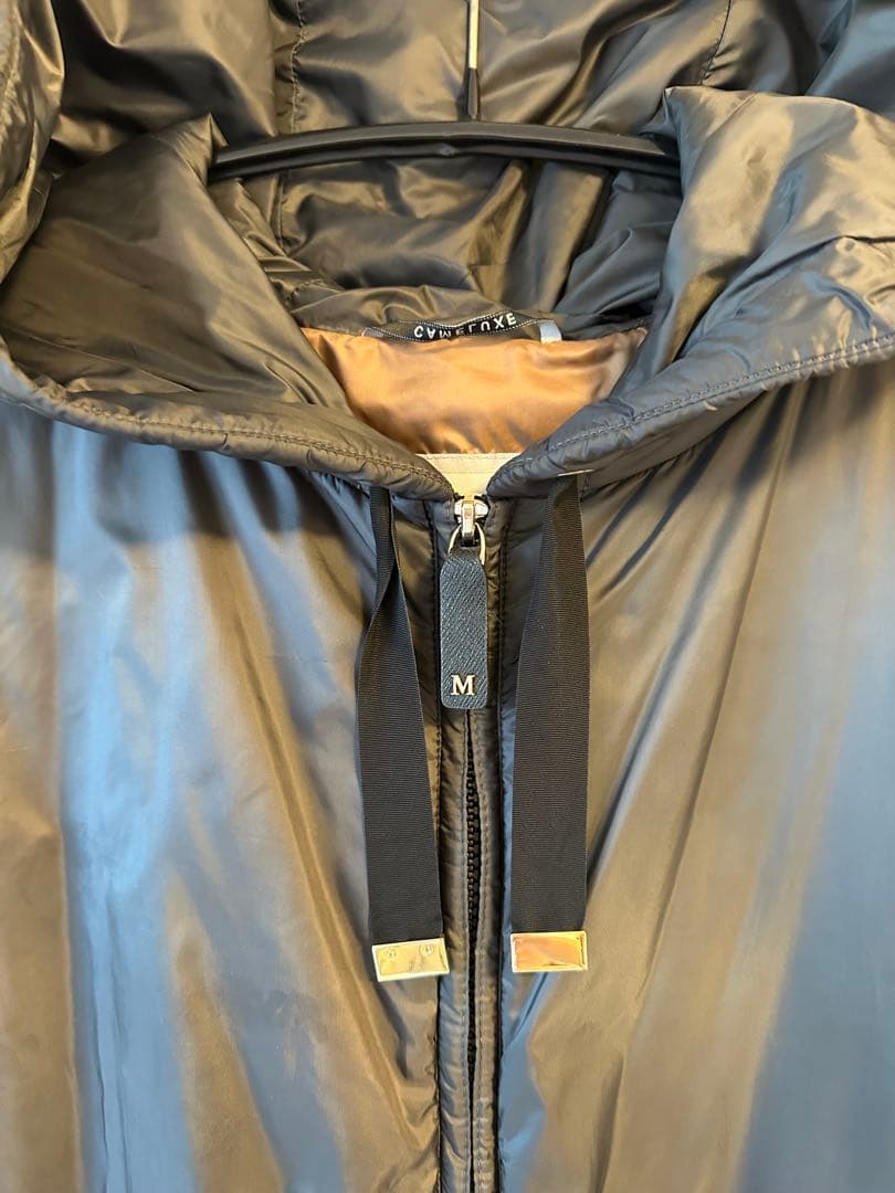 Max Mara the cubeキャメルリュクス テクニカルキルティング40