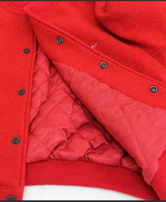 新品 タグ付き RNA ワントーンスタジャン J1962レッド アールエヌエー