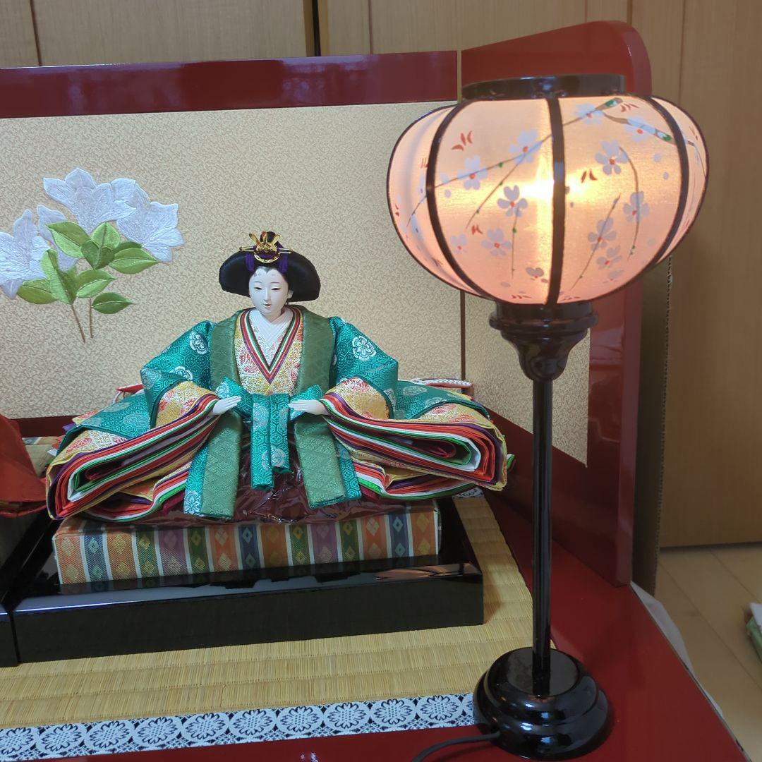 2月限定お値下げ極美品おひなさま　親王飾り　雛人形　極上仕立て　久月作