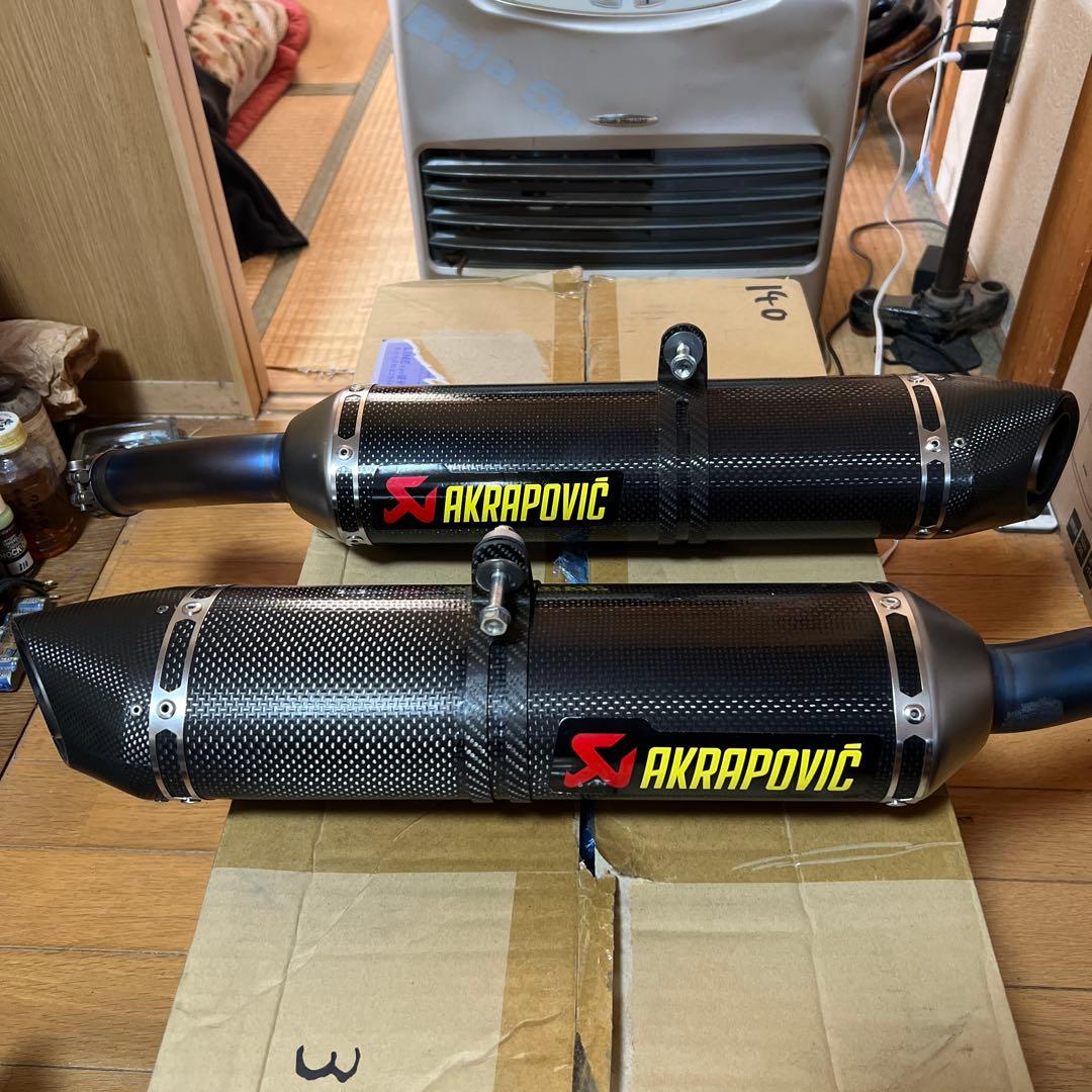 yzf-r1 07 08 AKRAPOVIC マフラー 美品