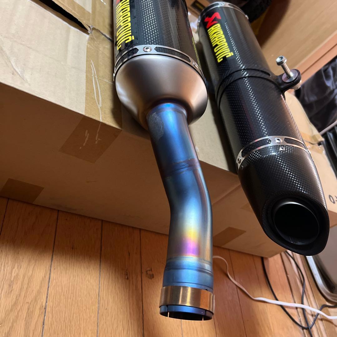 yzf-r1 07 08 AKRAPOVIC マフラー 美品