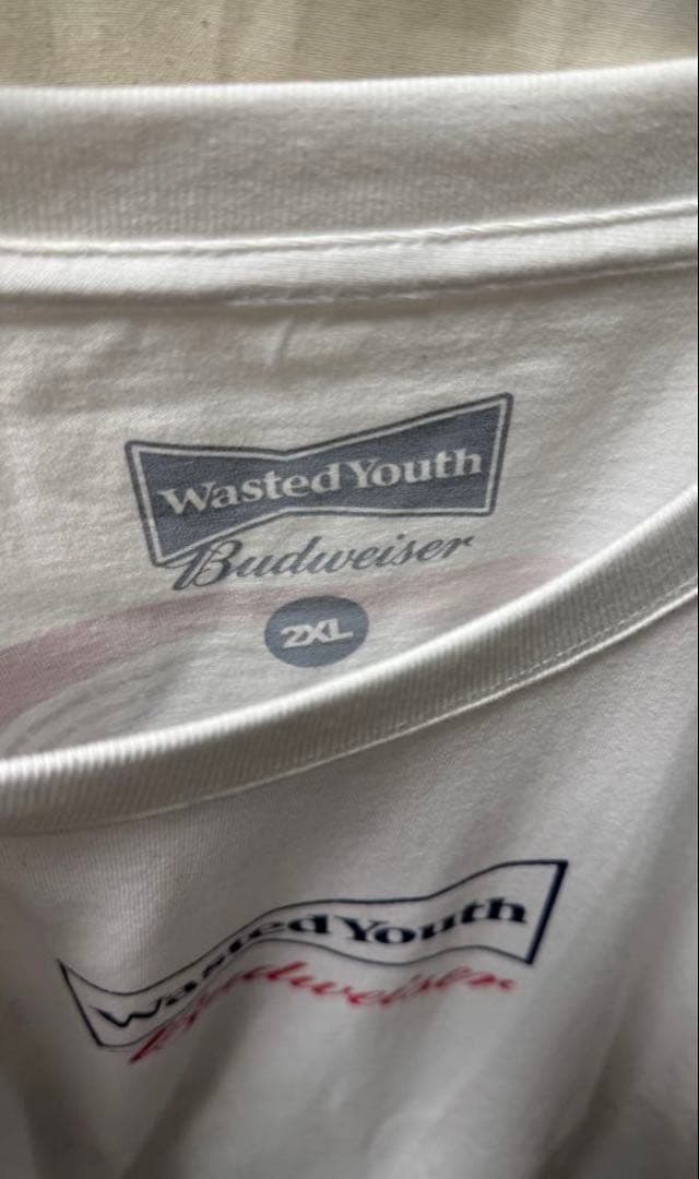 タケ様　wasted youth budweiser コラボ　2XL XXL