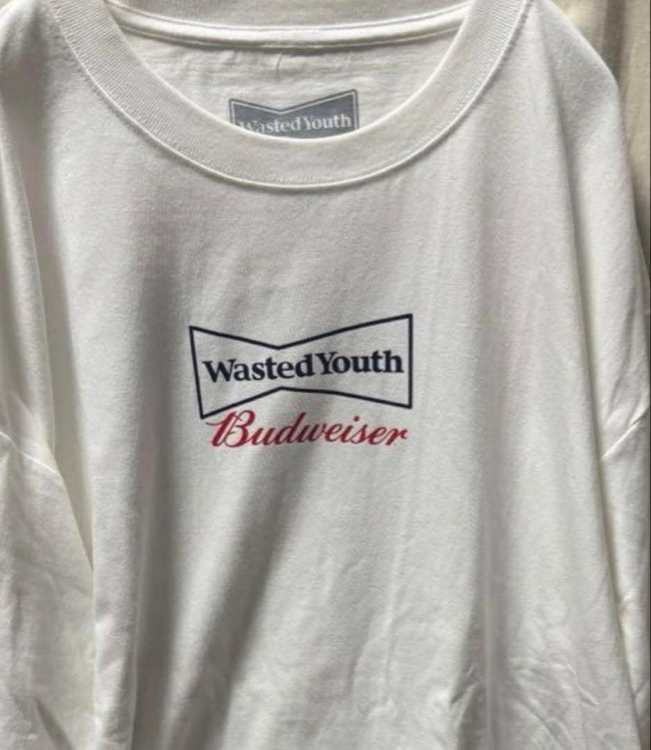タケ様　wasted youth budweiser コラボ　2XL XXL