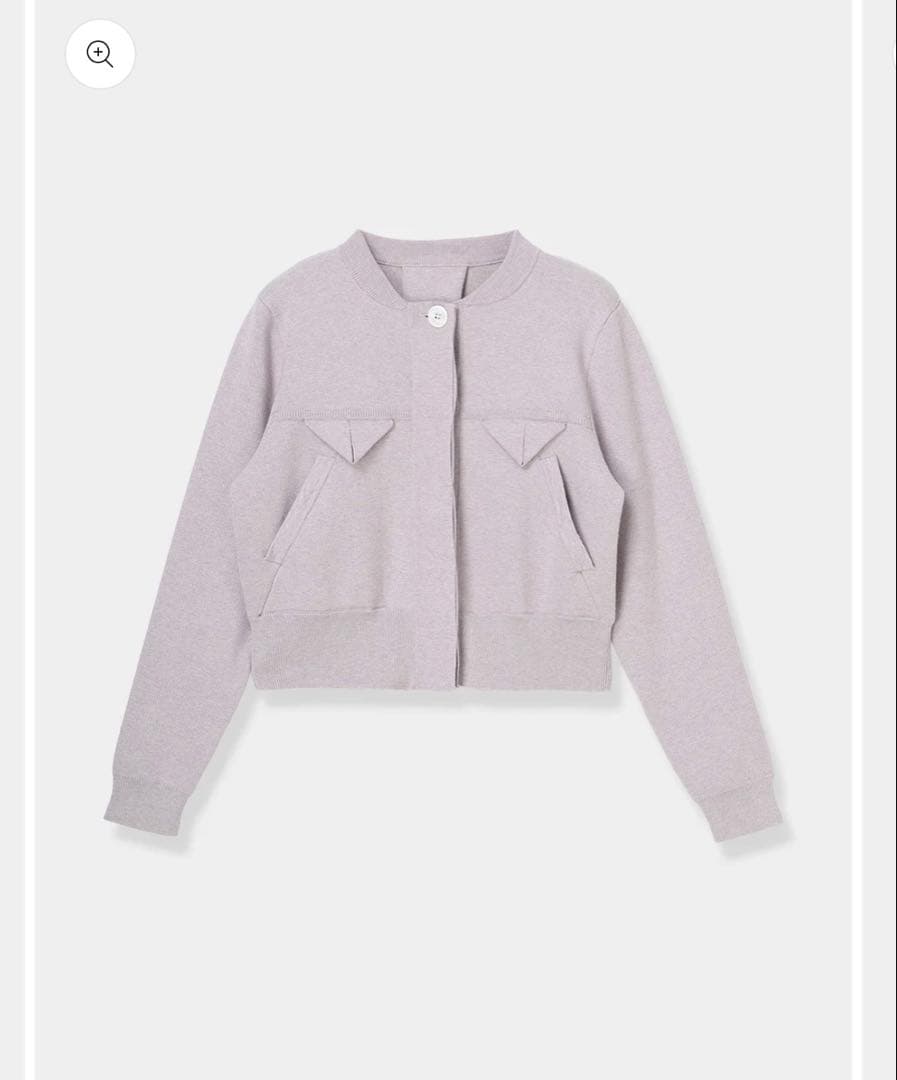 ジャケット・アウター laubeblanc Compact Knit Cashmere Blouson