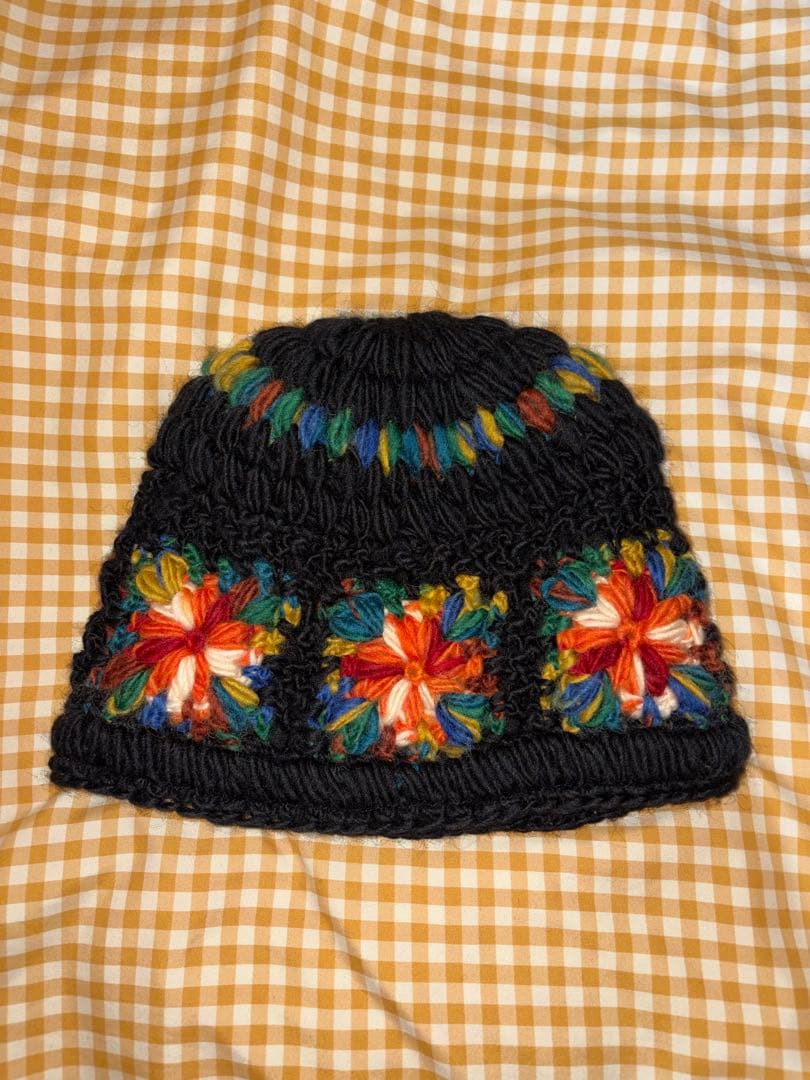 帽子 Supreme Crochet Beanie Black