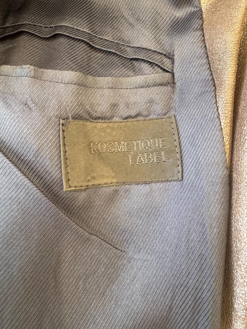 kosmetique label　ダークグレー　テーラードスーツ