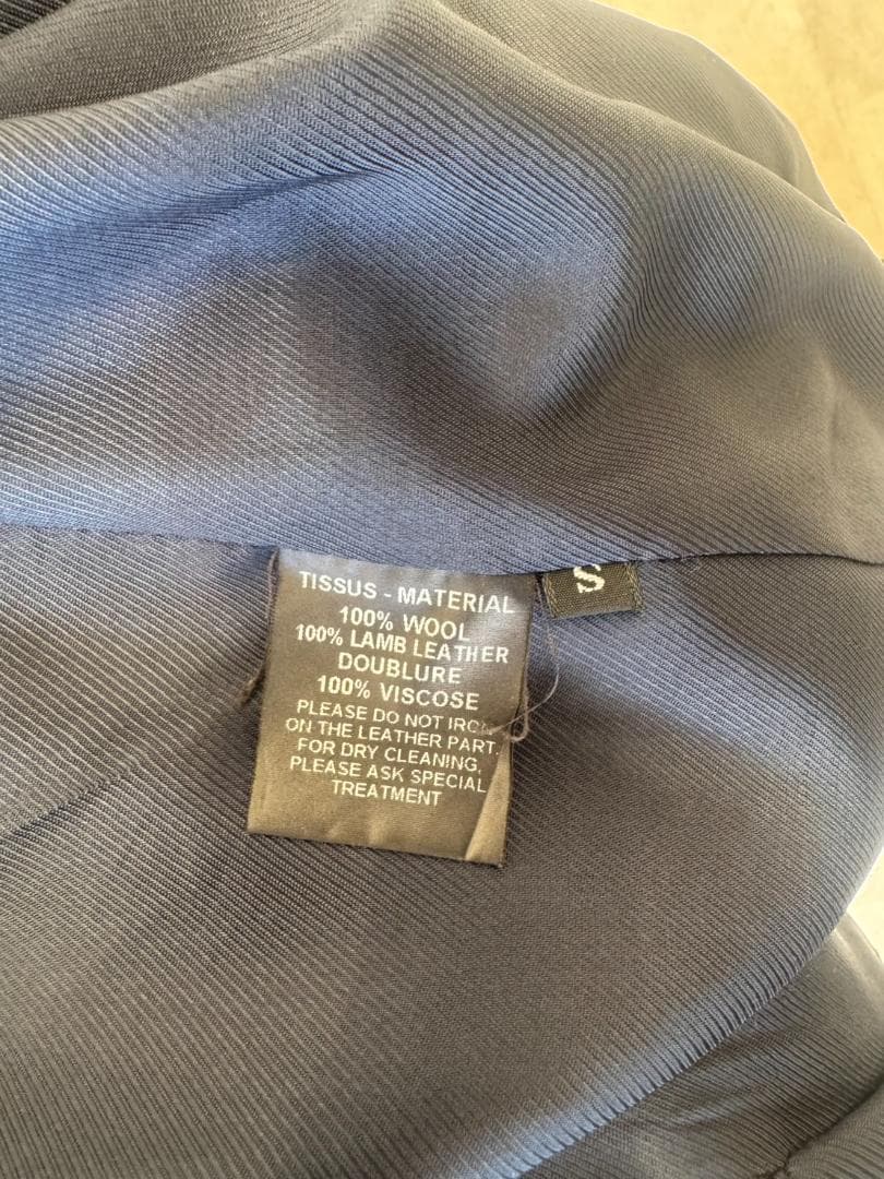 kosmetique label　ダークグレー　テーラードスーツ