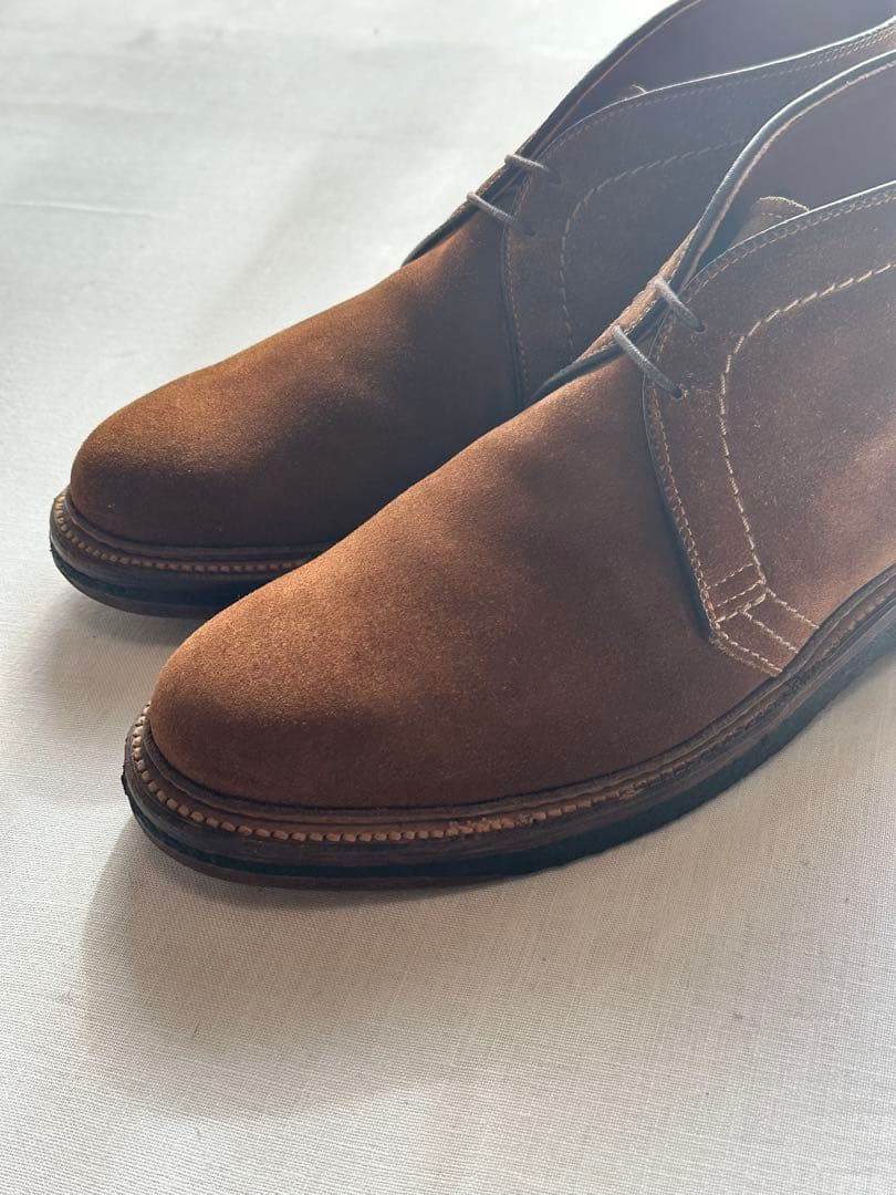 【美品良靴】ALDEN SUEDE CHUKKA BOOTS7D 13291
