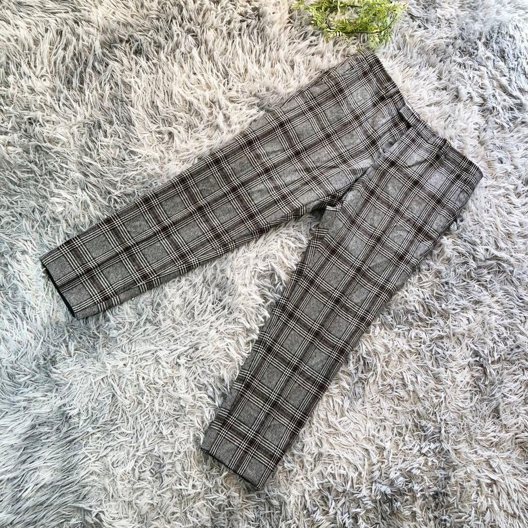 GUCCI メンズ セットアップ スーツ 48R M相当 チェック柄 美品上下付