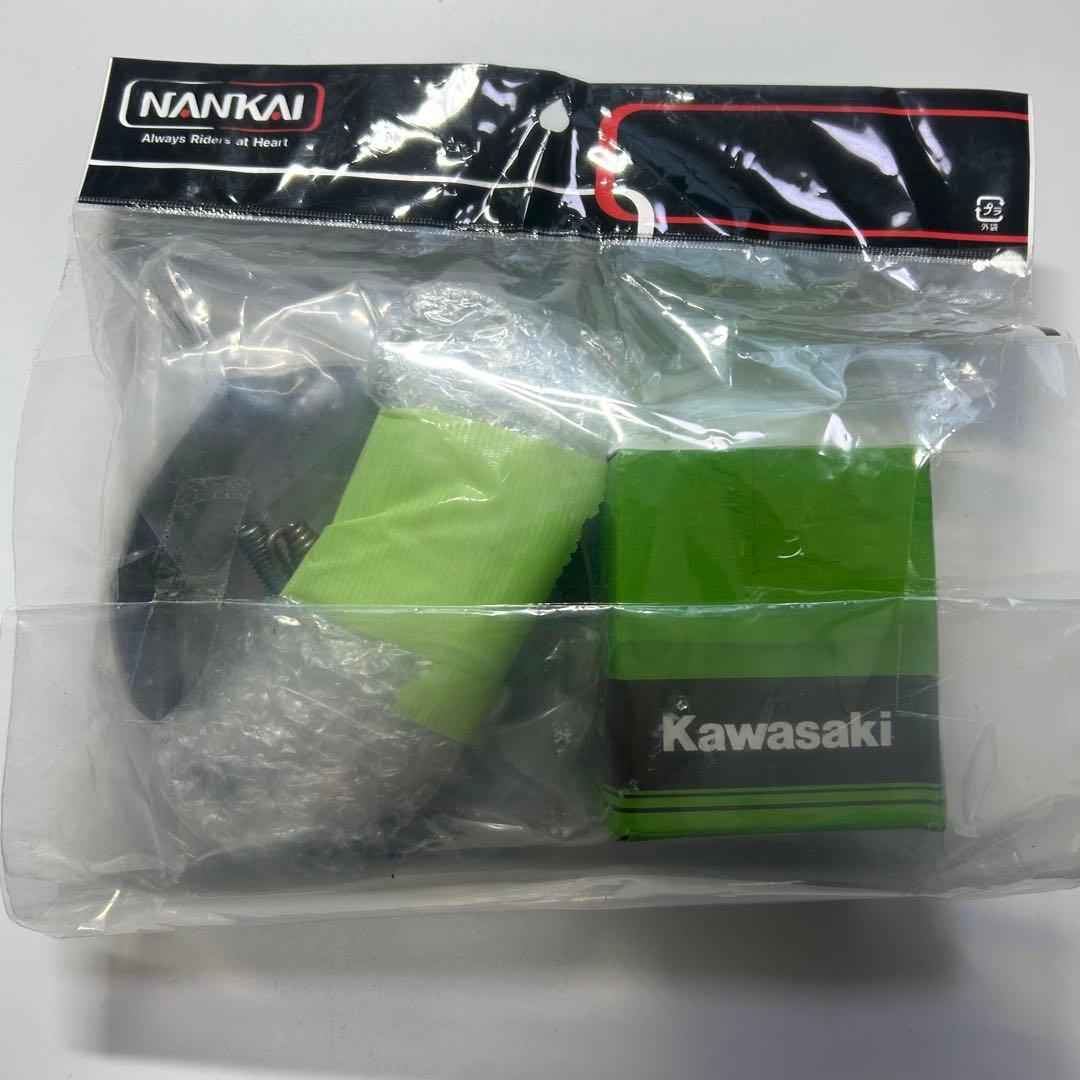 南海 MAX-COMPスリップオンマフラー Ninja250 チタンブルーステン