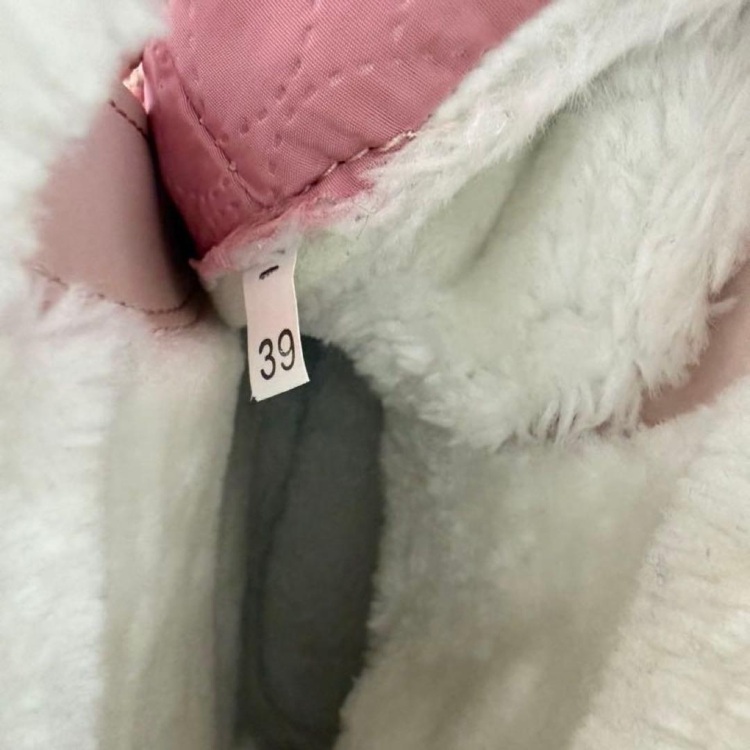 COOJOY レディース 冬用スノーブーツ 防水 ファー　滑り止め 暖かい