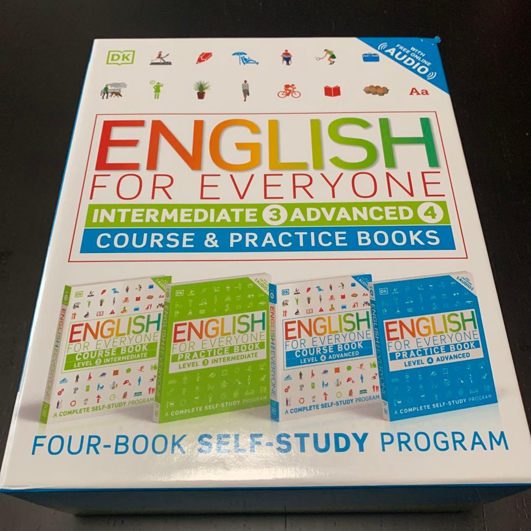 ENGLISH FOR EVERYONE 中級・上級 4冊セット